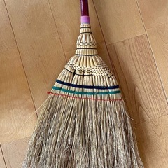 和ぼうき　座敷ぼうき　3本セット　昭和レトロの画像