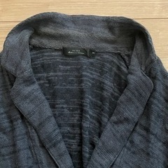 SLICKジャケットカーディガン　グレー　柔らか素材の画像