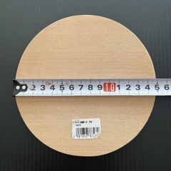 美品 木製飾り台 円形 150φ 7個まとめ売りの画像