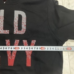 OLD NAVY パーカー 黒 14-16 150位の画像
