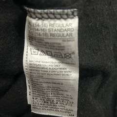 OLD NAVY パーカー 黒 14-16 150位の画像