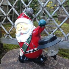 LED ソーラーライト サンタの画像