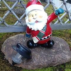 LED ソーラーライト サンタの画像