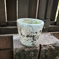 無料！ヴィンテージ風陶器　植木鉢