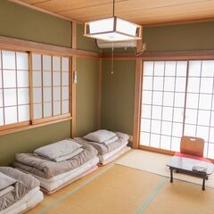 【家賃4.5万】木の家ゲストハウス別館の個室の和室