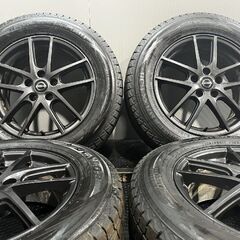 【DL SJ8+ 225/65R17】スタッドレス【日産 T32エクストレイル 純正ホイール エスティーロ 17インチ 7J5HPCD114.3+45】21年製　(MTF829)クレジットカード QRコード決済可能