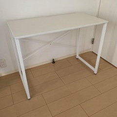 値引きしました！15日まで！ニトリ デスク 美品 ホワイトの画像