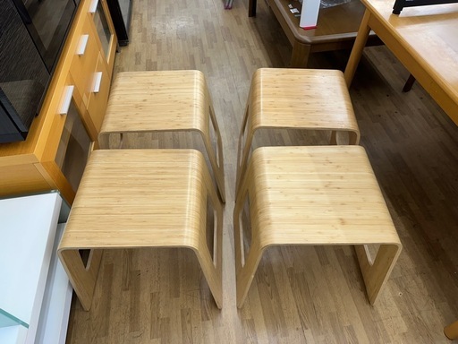 【ドリーム川西店御来店限定】ダイニングセット4人用／クリーニング済み 【2001257255600190】