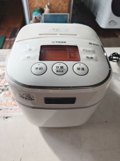 タイガー 炊飯器 JKU-A551 2018年製 tacook 炊飯器