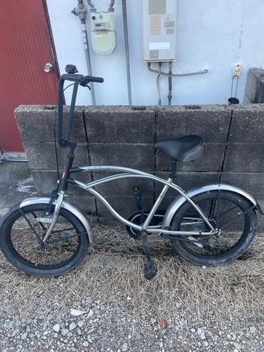 自転車 RAINBOW マットブラックレインボー ビーチクルーザー 20インチ マリンスポーツ サーフィン サーフボード ビーチクルーザー