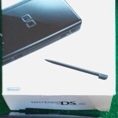 Nintendo DS Lite 黒 ※付属品無し箱有り 動作未確認 ジャンクの画像