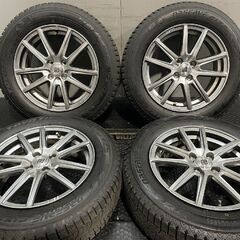 未走行に近い【TOYO GIZ2 195/65R16】スタッドレス【SEIN 16インチ 6J4HPCD100+40】 21年製 ライズ ロッキー等　(MTD719) クレジットカード QRコード決済可能