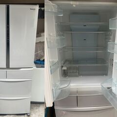 Panasonic　６ドア冷凍冷蔵庫　NR-FTF456-H　451L