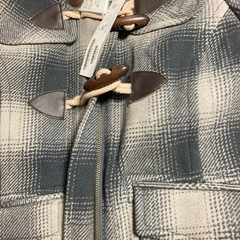 新品タグ付き　レディース　チェックダッフルコート¥13440の品
の画像