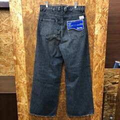 【A116】ヴィンテージデニムパンツ DAIRIKU ブラックの画像