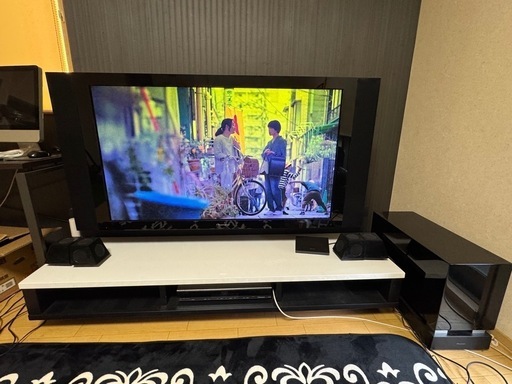 Pioneer プラズマテレビ50インチ　KURO ローボード　5.1chサラウンドシステム　セット\n