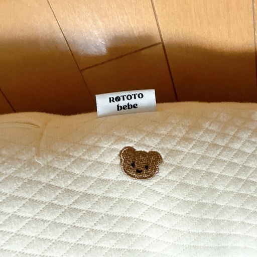 ロトトクッション(テディベア柄)