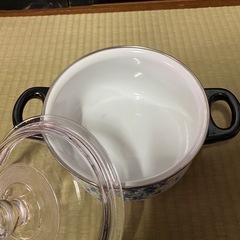 レトロ鍋、ホーロー鍋の画像