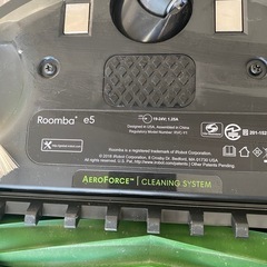 ルンバ　e5 フィルター交換済みの画像