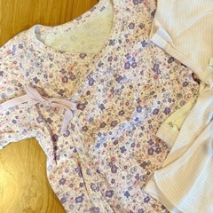 新生児　肌着4点セットの画像
