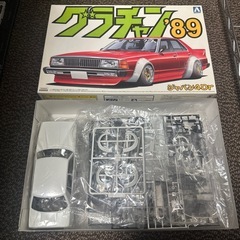 プラモデル アオシマ グラチャン 89 ジャパン 4ドア 水野ワークス
