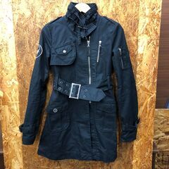 【A121】コート HYSTERIC GLAMOUR ブラック