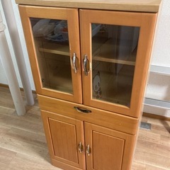 【古め】食器棚差し上げますの画像