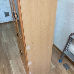 【古め】食器棚差し上げますの画像