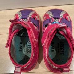 BREEZE 14センチ　サンダルの画像