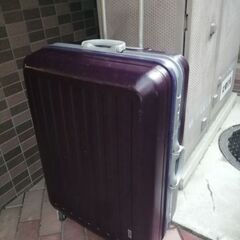 大型トランク　ネイビーの画像