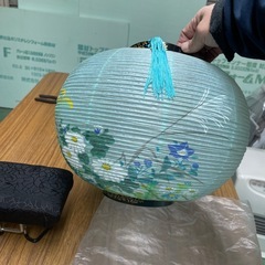 お盆用提灯+正座補助座椅子の画像