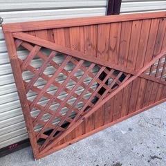 大型ラティス　新品の画像