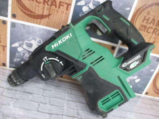 HiKOKI ハイコーキ DH36DPA ハンマドリル 中古品 本体のみ 36V ハンドル/ケース付き 【ハンズクラフト宜野湾店】