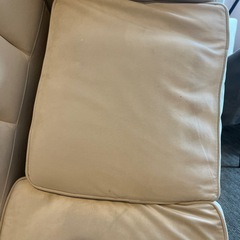 ローソファー　白　　　の画像