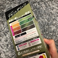新品ビューティーンヘアカラープラントグリーンの画像