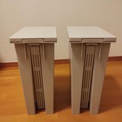 20L ゴミ箱 2つセット　ほぼ未使用の画像