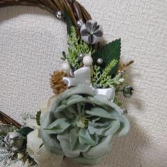 handmade　リース　ナチュラルカラーの画像