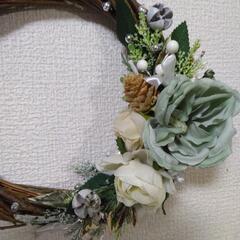 handmade　リース　ナチュラルカラーの画像