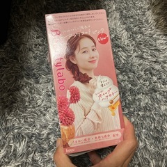 新品ビューティーラボホイップヘアカラーアプリコットピンク