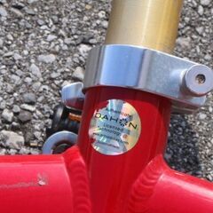 DAHON FIAT 折りたたみ自転車 14インチ カスタム品？ スタンドなしの画像