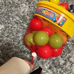 アンパンマンお風呂で玉入れの画像