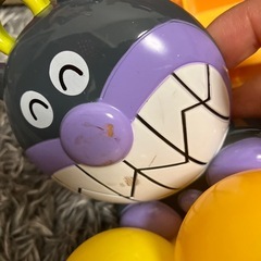 アンパンマンお風呂で玉入れの画像