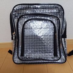 【取引中】クリーンルーム　リュック透明タイプの画像