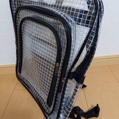 【取引中】クリーンルーム　リュック透明タイプの画像