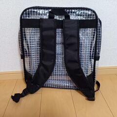【取引中】クリーンルーム　リュック透明タイプの画像