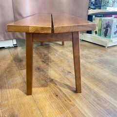 家具 生活家具 飛騨産業　ベンチ　ブラウンの画像