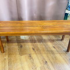 家具 生活家具 飛騨産業　ベンチ　ブラウンの画像