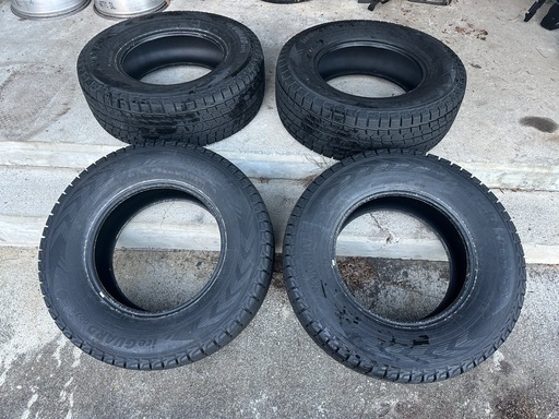 スタッドレスタイヤ4本　YOKOHAMA iceGUARD SUV 265/70R17