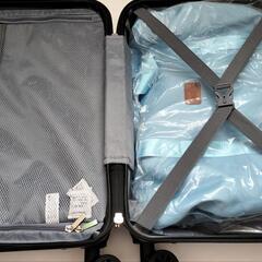 ♥️新品未使用♥️スーツケース キャリーバッグ キャリーケース 機内持ち込み セット スーツケース固定可 大容量 超軽量 大型 静音 ダブルキャスター 耐衝撃 360度回転 TSAロック搭載 乾湿分離 旅行 ビジネスの画像