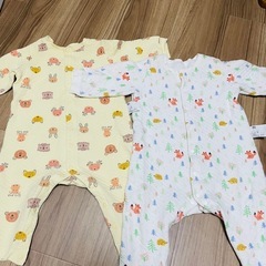 キルト×裏起毛　カバーオール4着